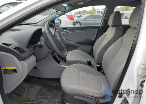 2017 Hyundai Accent Se z USA, uszkodzony, nr VIN KMHCT4AE7HU309731